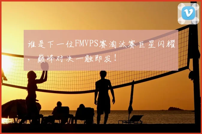 谁是下一位FMVPS赛淘汰赛巨星闪耀，巅峰对决一触即发！